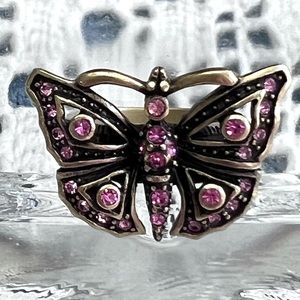 Heidi Daus Vintage Butterfly 🦋 ring size 9 EUC